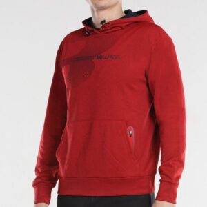 Sudadera Jaque Bullpadel Cereza