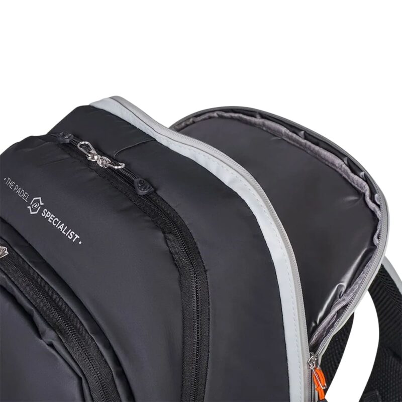 Compartimento mochila Hack negra Bullpadel