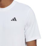 Detalle de la camiseta Adidas Club Blanca Detalle de la camiseta Adidas Club Blanca