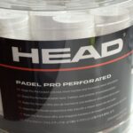Detalle del Tambor 60 Overgrips HEAD Padel Pro Blancos Perforados Detalle del Tambor 60 Overgrips HEAD Padel Pro Blancos Perforados