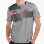 Camiseta Bullpadel Redullu gris medio vigore