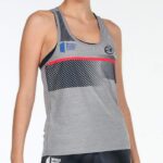 Camiseta de tirantes Rufran Gris Medio Vigore de Bullpadel Camiseta de tirantes Rufran Gris Medio Vigore de Bullpadel