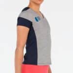 Lateral Camiseta Bullpadel Rollaz Gris Medio Lateral Camiseta Bullpadel Rollaz Gris Medio