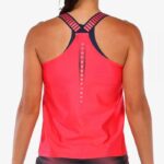 Espalda Camiseta Bullpadel Tirantes Revenga Carmesí Espalda Camiseta Bullpadel Tirantes Revenga Carmesí