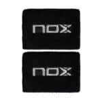 Blíster 2 Muñequeras NOX Negro/Blanco de pádel Blíster 2 Muñequeras NOX Negro/Blanco de pádel