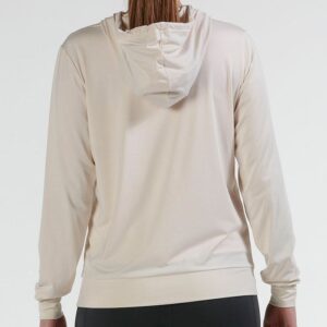 Espalda Sudadera Bullpadel Tonal Marfil