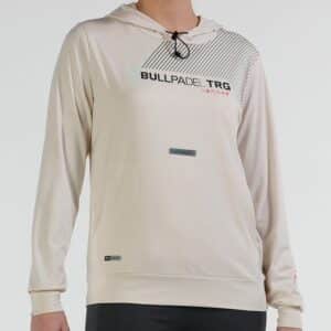 Sudadera Bullpadel Tonal Marfil