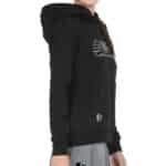 Lateral Sudadera Bullpadel Livor Negra