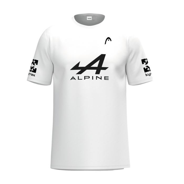 Camiseta HEAD Oficial de Arturo Coello Blanca Camiseta HEAD Oficial de Arturo Coello Blanca