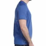 Perfil Camiseta Bullpadel Adive Azul Perfil Camiseta Bullpadel Adive Azul