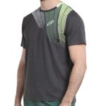Lateral Camiseta Bullpadel Liria Negro Lateral Camiseta Bullpadel Liria Negro