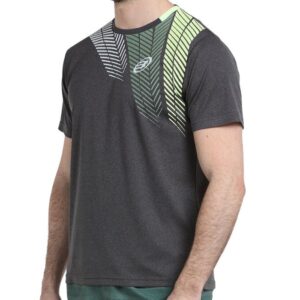 Lateral Camiseta Bullpadel Liria Negro
