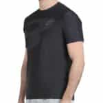Lateral Camiseta Bullpadel Unale Negra Lateral Camiseta Bullpadel Unale Negra