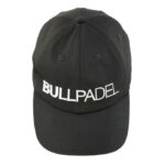 Gorra unisex negra Bullpadel