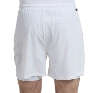 Back Short Bullpadel Hombre Blanco