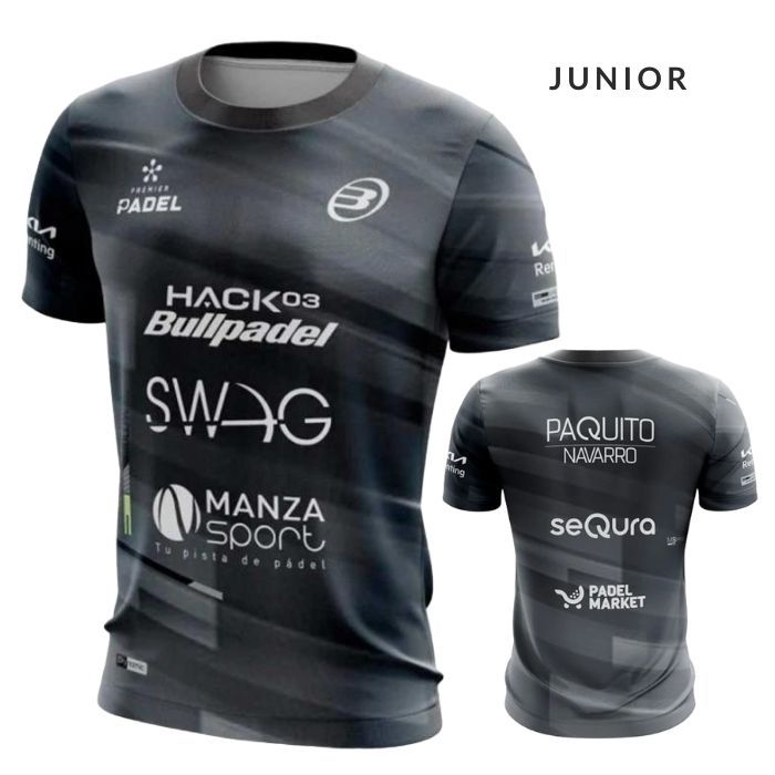 Tee Shirt de padel Officiel Bullpadel Montse Paquito Navarro 2026 main image 1