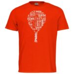 Camiseta HEAD Padel Naranja Camiseta HEAD Padel Naranja