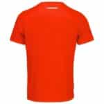 Camiseta Padel Naranja de HEAD Camiseta Padel Naranja de HEAD