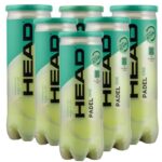 Pack de 6 pelotas de Head Padel One