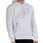 Sudadera Bullpadel Imana Hombre Blanca