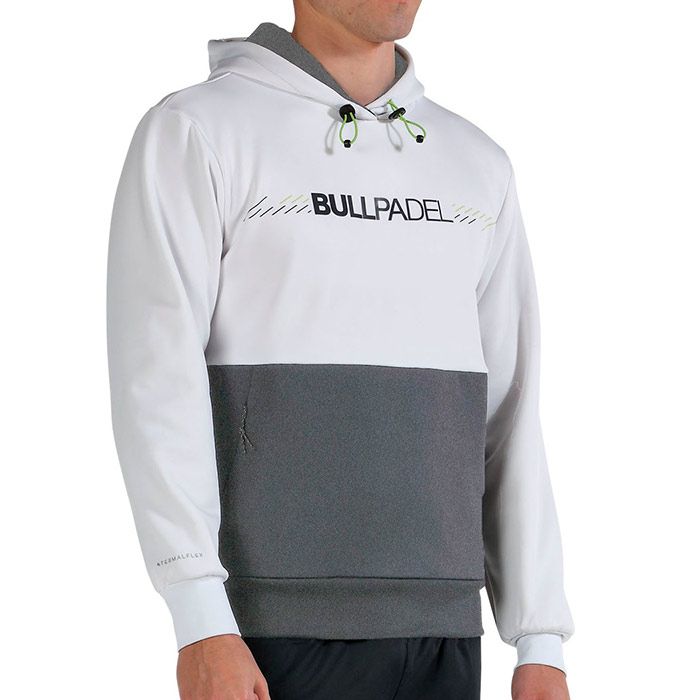 Sudadera Bullpadel Imbui Blanco Sudadera Bullpadel Imbui Blanco