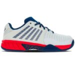 Zapatillas K-Swiss Express Light Blancas Azules y Rojas