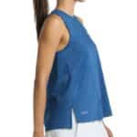 Camiseta de tirantes Bullpadel Batea Azul Oscuro W