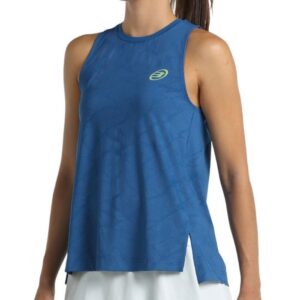 Camiseta de tirantes Bullpadel Batea Azul Oscuro