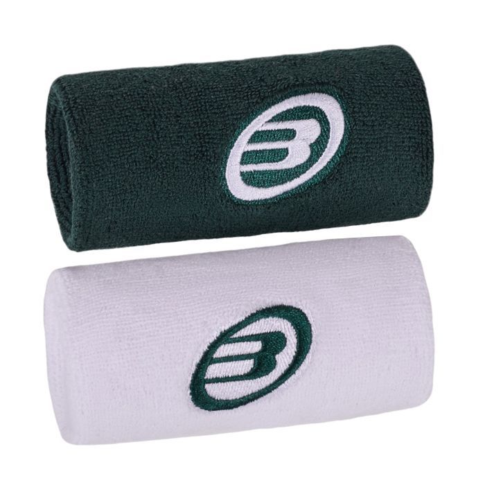 Pack 2 Muñequeras Bullpadel Jungla-Blanco Pack 2 Muñequeras Bullpadel Jungla-Blanco