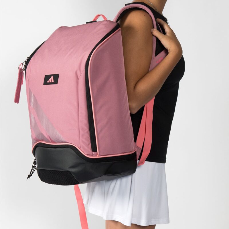 Detalle de la Mochila Adidas Pro Tour Rosa