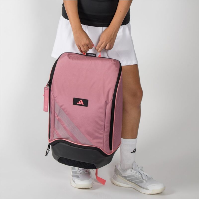 Detalle de la Mochila Adidas Pro Tour Rosa