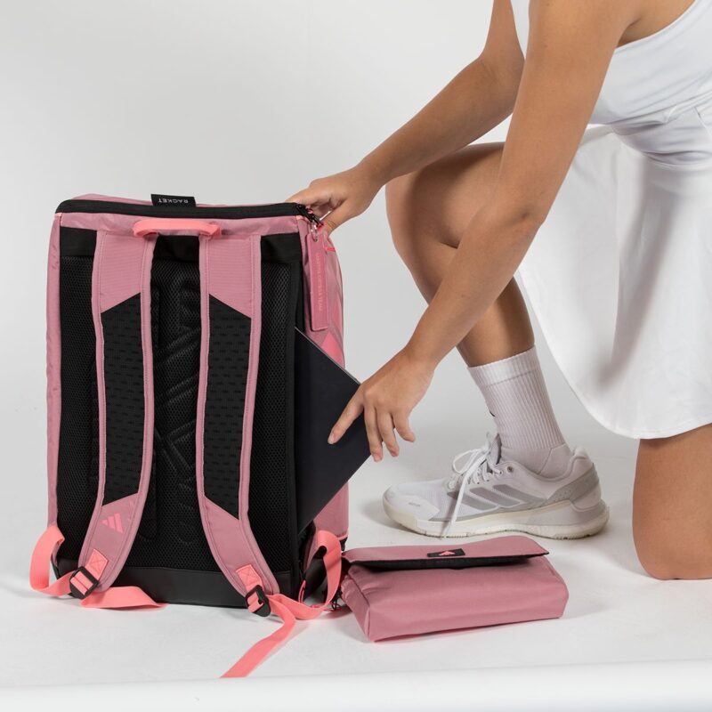 Compartimento de la Mochila Adidas Pro Tour Rosa