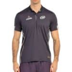 Polo Bogue negro de Bullpadel Polo Bogue negro de Bullpadel