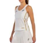 Camiseta de tirantes Bullpadel Acora blanca Camiseta de tirantes Bullpadel Acora blanca