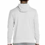 Sudadera blanca para hombre de Bullpadel Sudadera blanca para hombre de Bullpadel