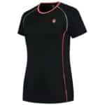 Camiseta negra Hypercourt Crew 4 K-Swiss mujer
