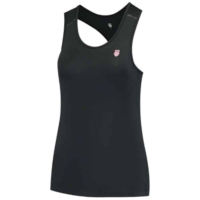 Camiseta tirantes negra mujer K-Swiss - Modelo Hypercourt 4 Camiseta tirantes negra mujer K-Swiss - Modelo Hypercourt 4