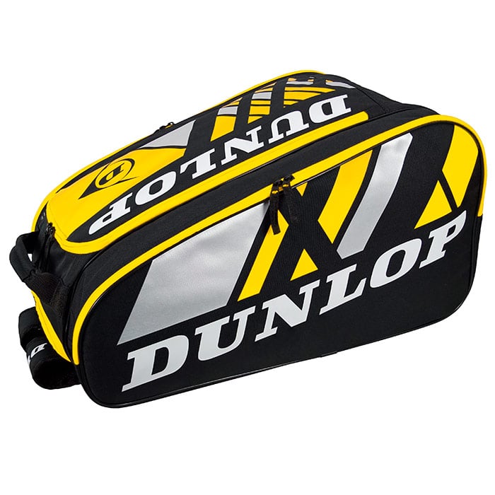 Paletero pádel Dunlop Pro Series amarillo Paletero pádel Dunlop Pro Series amarillo