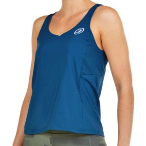 Camiseta tirantes Oroso azul Bullpadel