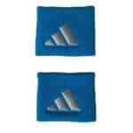 Pack de dos muñequeras pequeñas azules Adidas Pack de dos muñequeras pequeñas azules Adidas