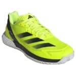Perfil de las Zapatillas Adidas para pádel y tenis Defiant Speed color lima