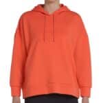 Sudadera naranja mujer Bullpadel Sudadera naranja mujer Bullpadel