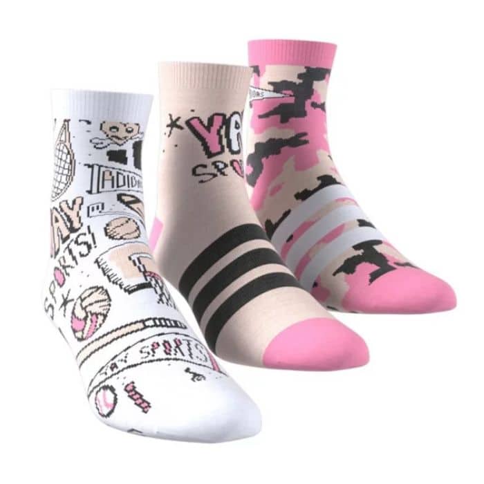 Calcetines Adidas Doodle Niña Calcetines Adidas Doodle Niña