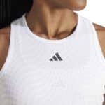 Camiseta Tirantes Club Graph Blanca Adidas Mujer