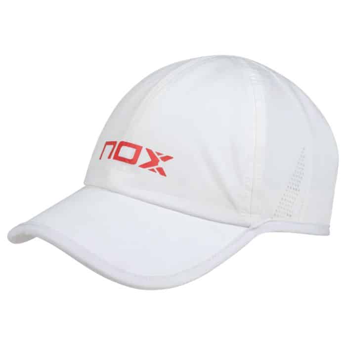 Gorra NOX Blanco/Rojo Gorra NOX Blanco/Rojo