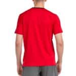 Camiseta hombre roja Bullpadel - Modelo Esgos
