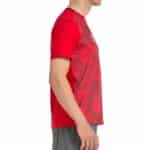 Camiseta pádel hombre roja Esgos