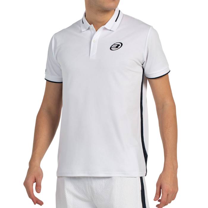 Polo Bullpadel Leiro 25V blanco Polo Bullpadel Leiro 25V blanco