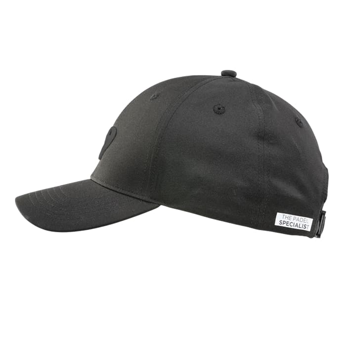 Visera gorra negra Bullpadel