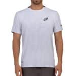 Camiseta blanca hombre Bullpadel - Modelo Musica